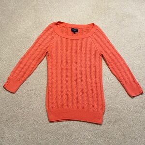 American Eagle corral Women's Sweater 3/4 length sleeve